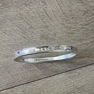 Tiffany Sterling Silver 1837 1997 Bangle